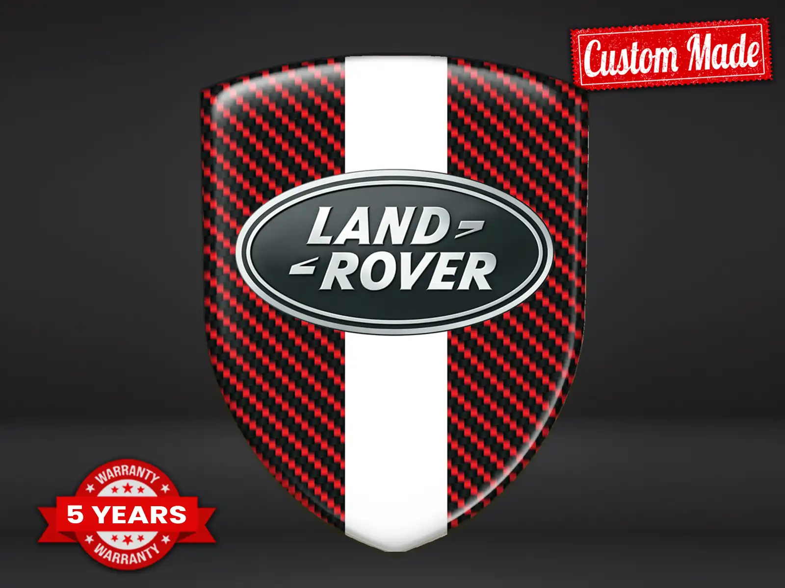 Land Rover Autoaufkleber Deluxe Edition Maximal Stilvoll